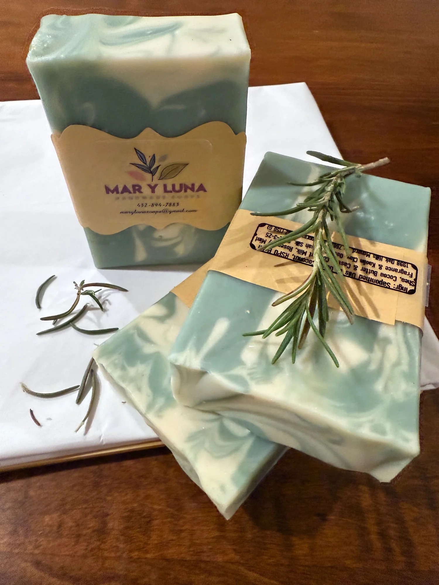 Rosemary Mint handmade soaps